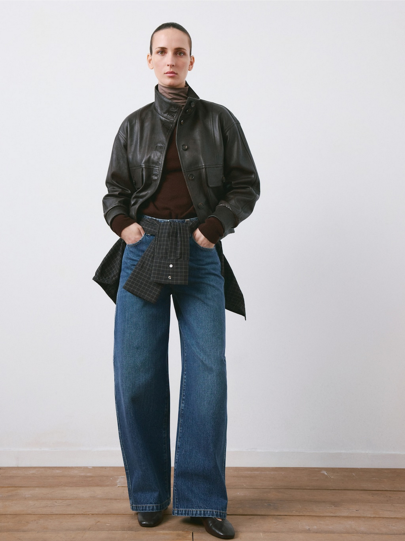 Широкі джинси MANGO модель 27033299_TO Фото