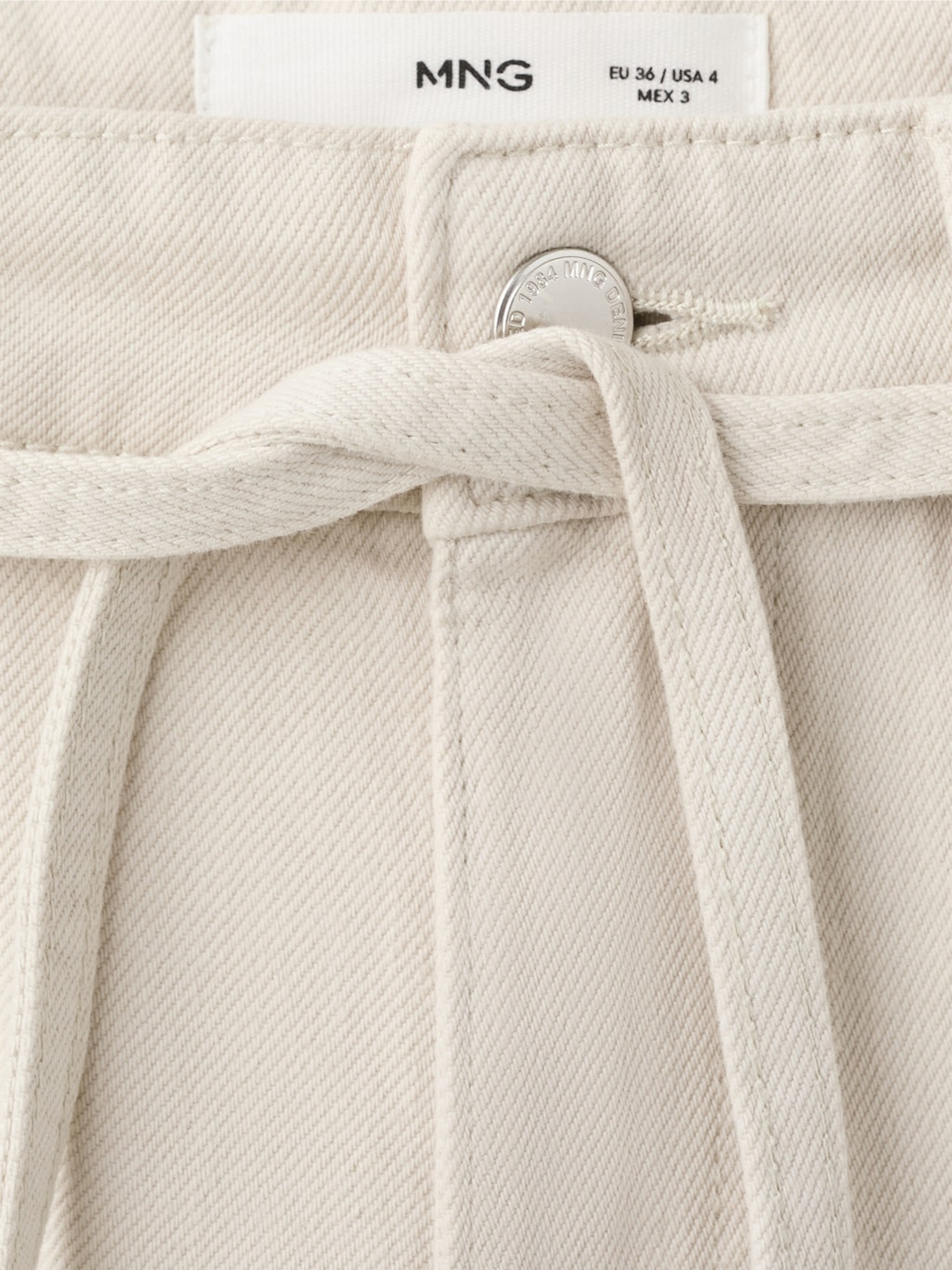 Широкі джинси MANGO модель 27025824_6 Фото