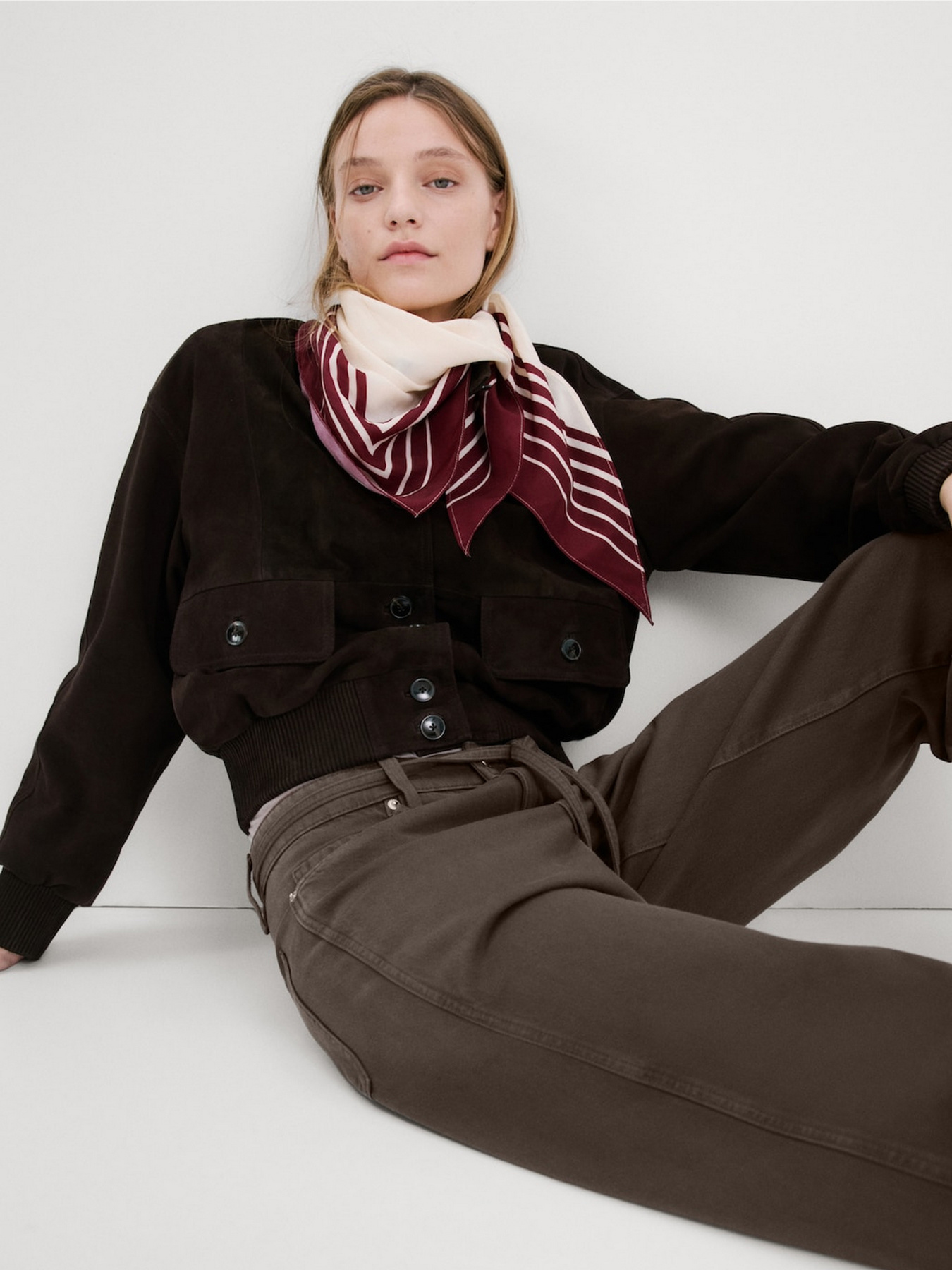 Широкі джинси MANGO модель 27015825_32 Фото