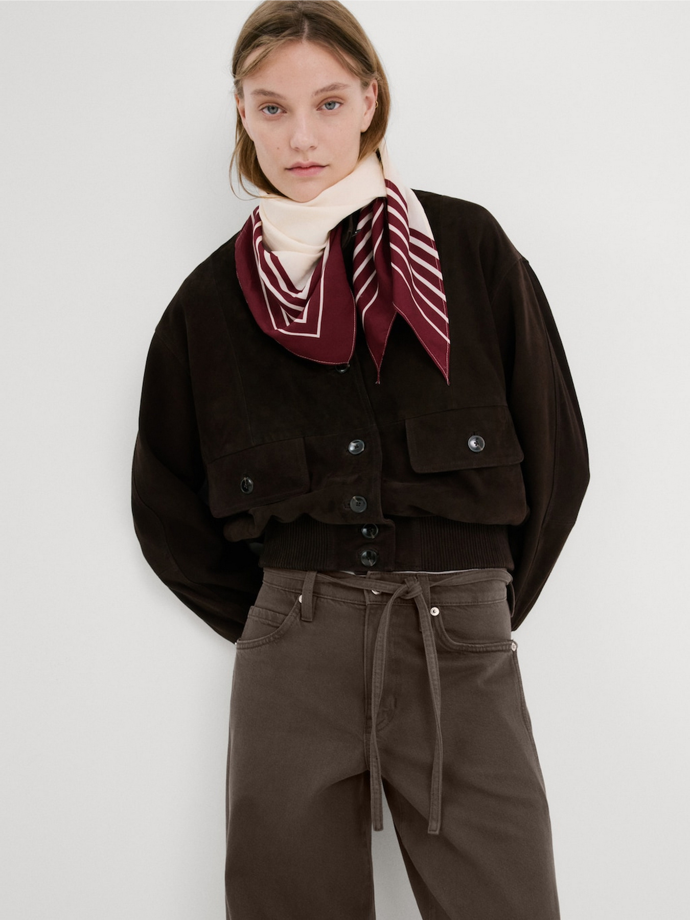 Широкі джинси MANGO модель 27015825_32 Фото