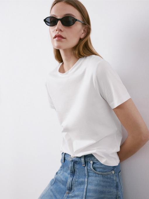 Футболка MANGO модель 27054090_1 Фото