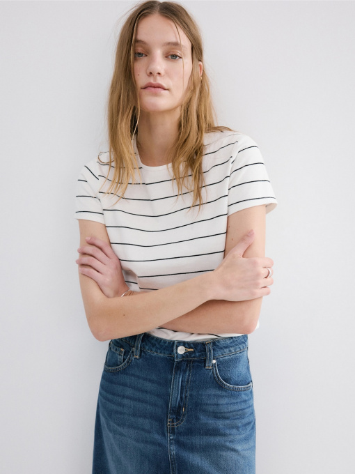 Футболка MANGO модель 27055823_2 Фото