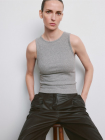 Майка MANGO модель 27065830_94 Фото