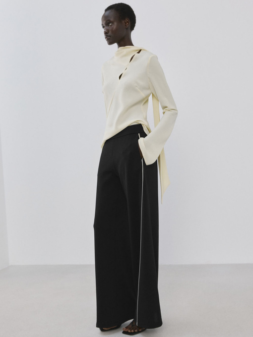 Повсякденні штани MANGO модель 27064079_99 Фото