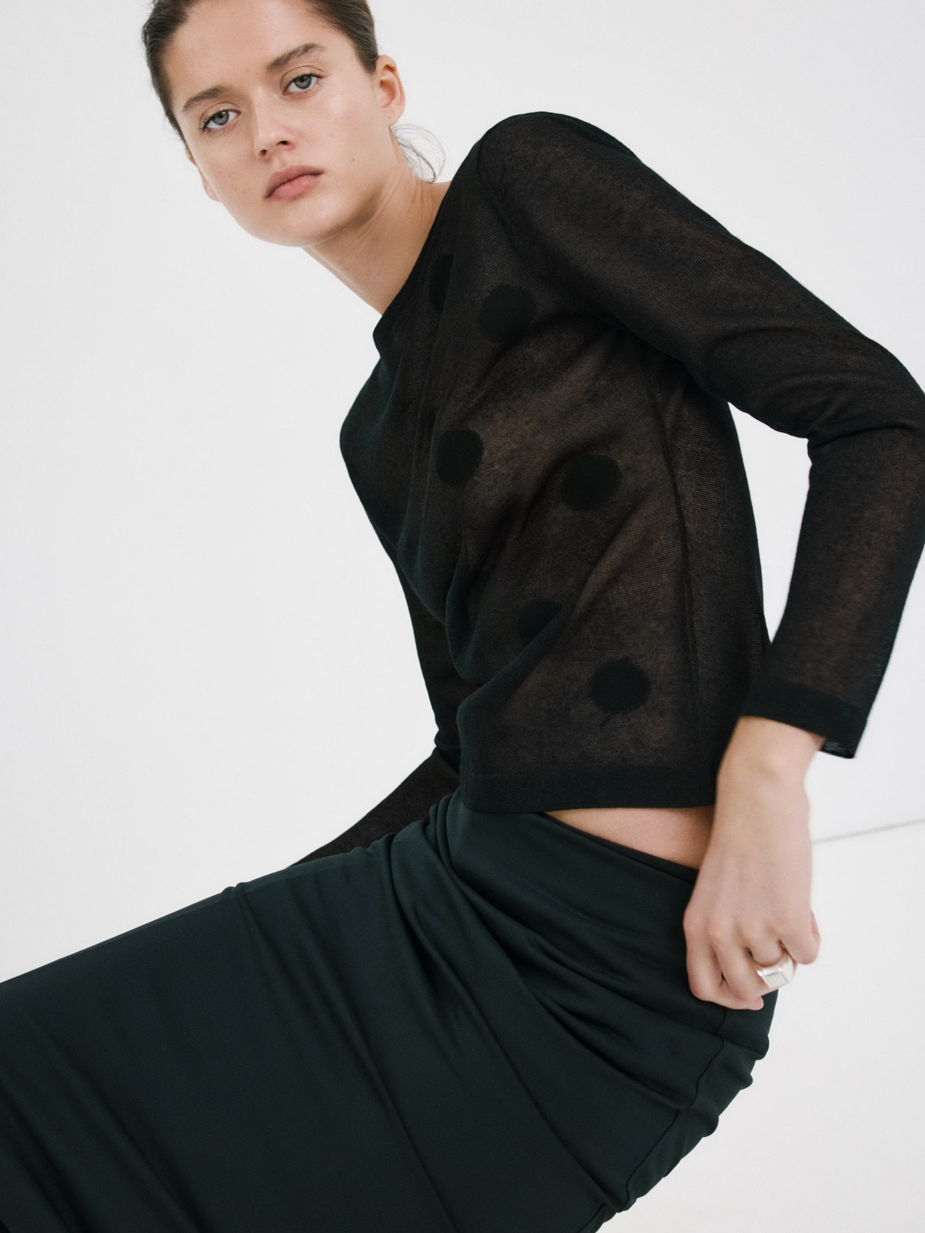 Худі та світшоти MANGO DOTTY модель 27017168_99 Фото