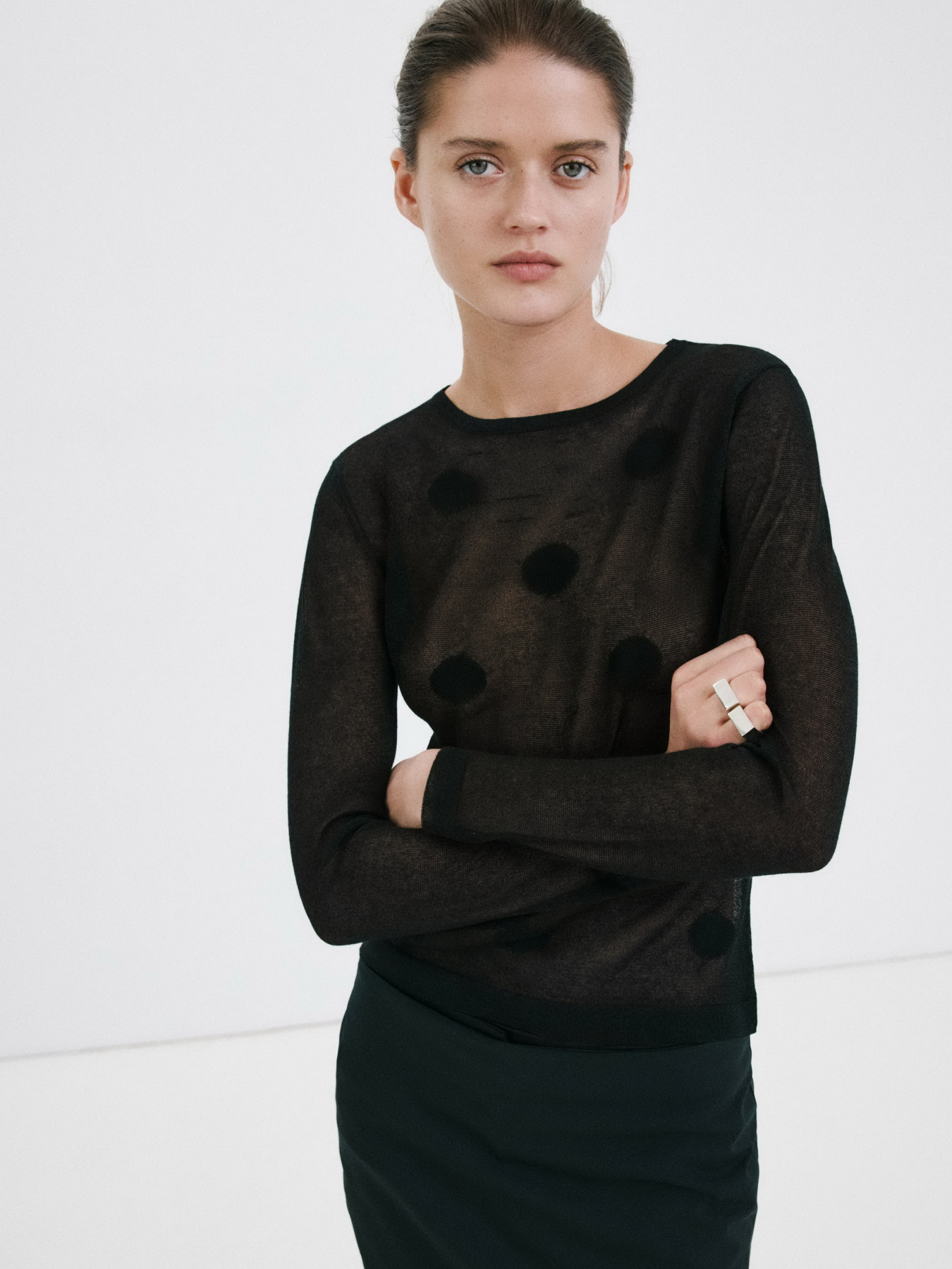 Худі та світшоти MANGO DOTTY модель 27017168_99 Фото