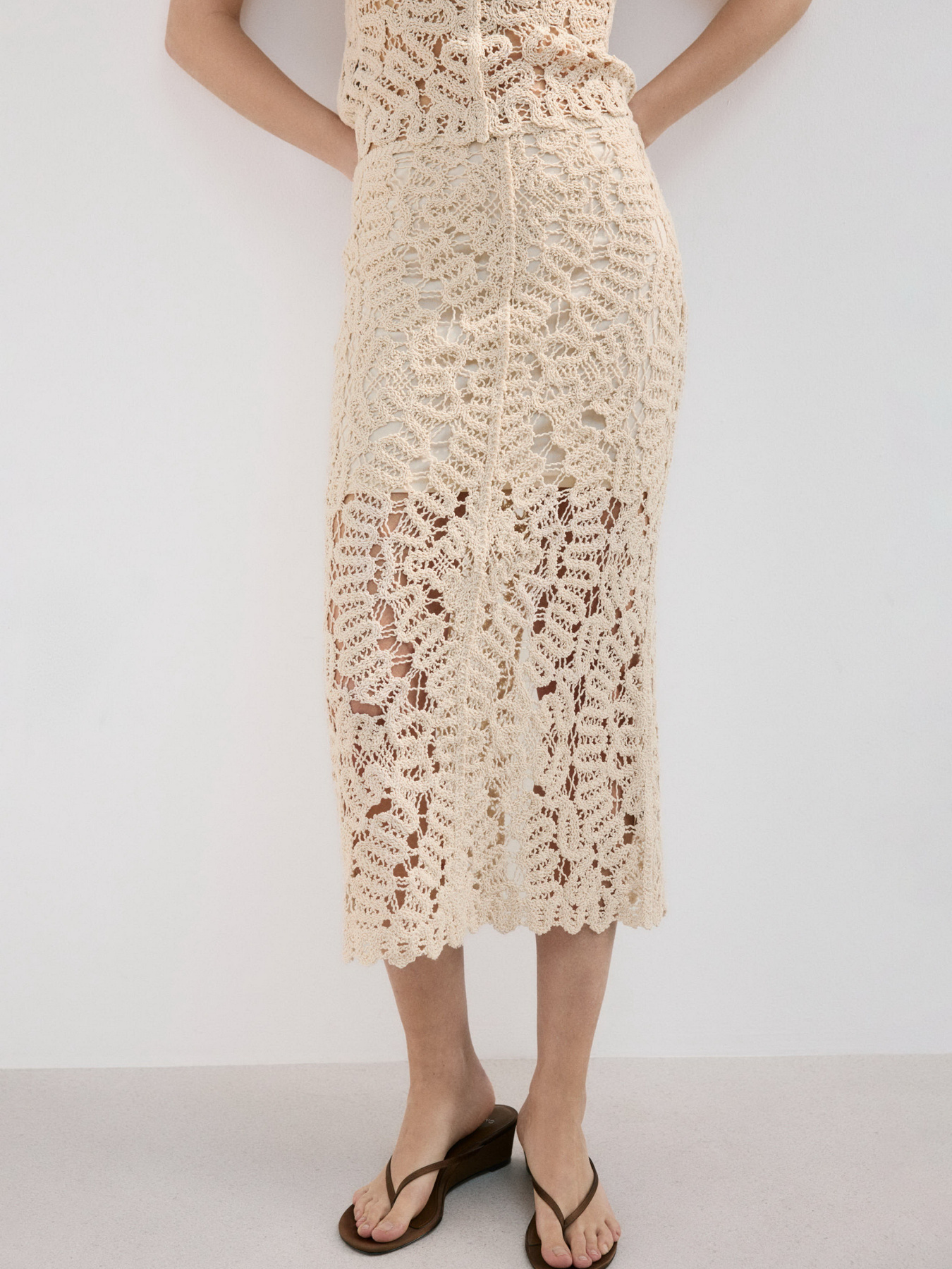 Спідниці MANGO SETENTA модель 27067144_7 Фото