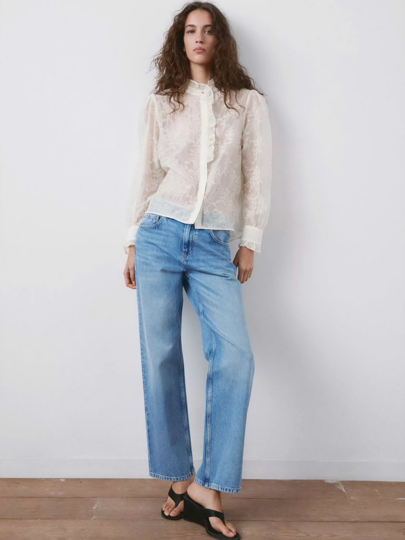 Сорочки MANGO FILCAYA модель 27085824_5 Фото