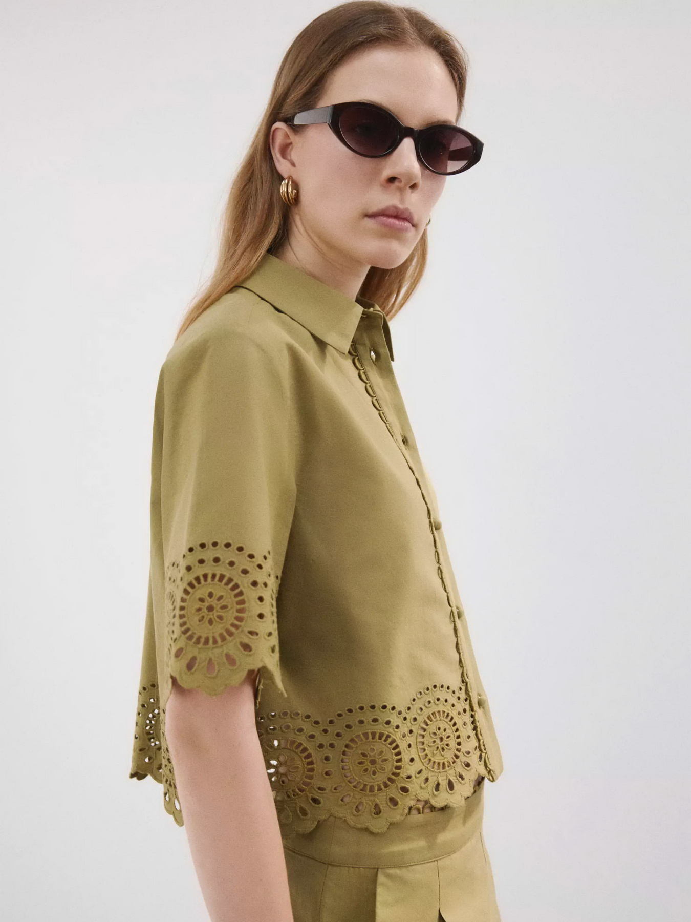 Рубашки MANGO MILANA модель 27037147_43 Фото