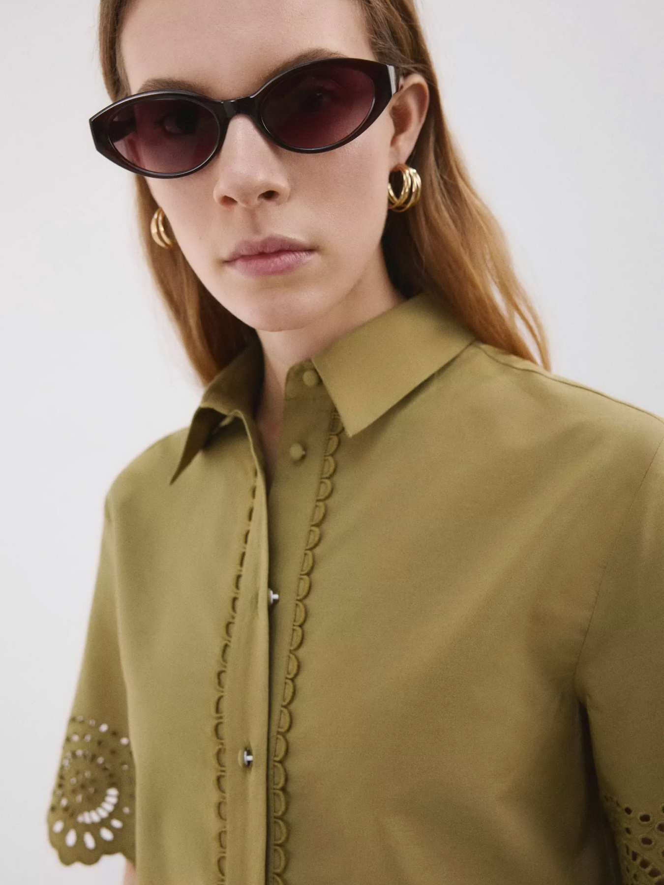 Рубашки MANGO MILANA модель 27037147_43 Фото