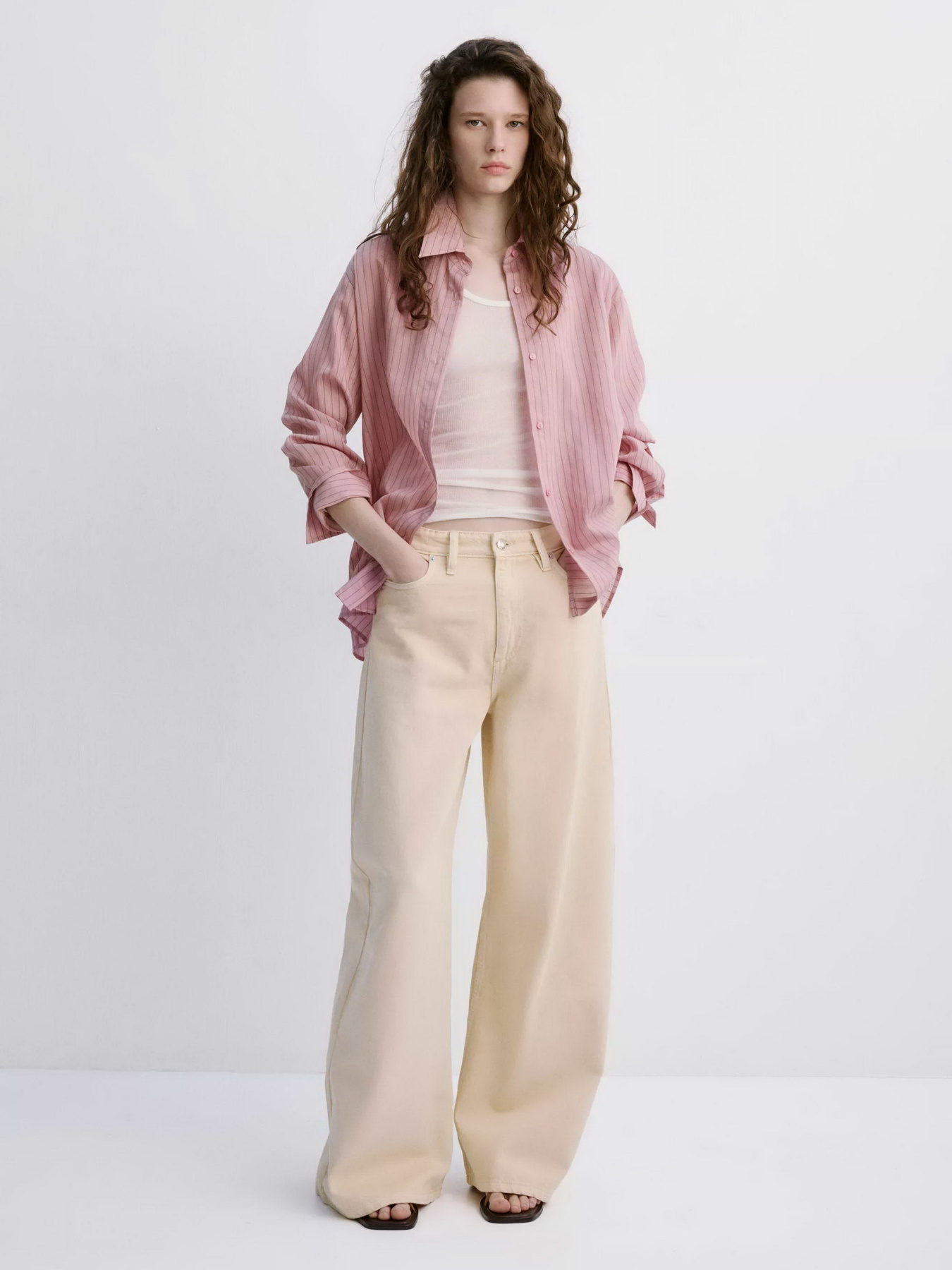 Сорочки MANGO LOMBI модель 27037161_81 Фото