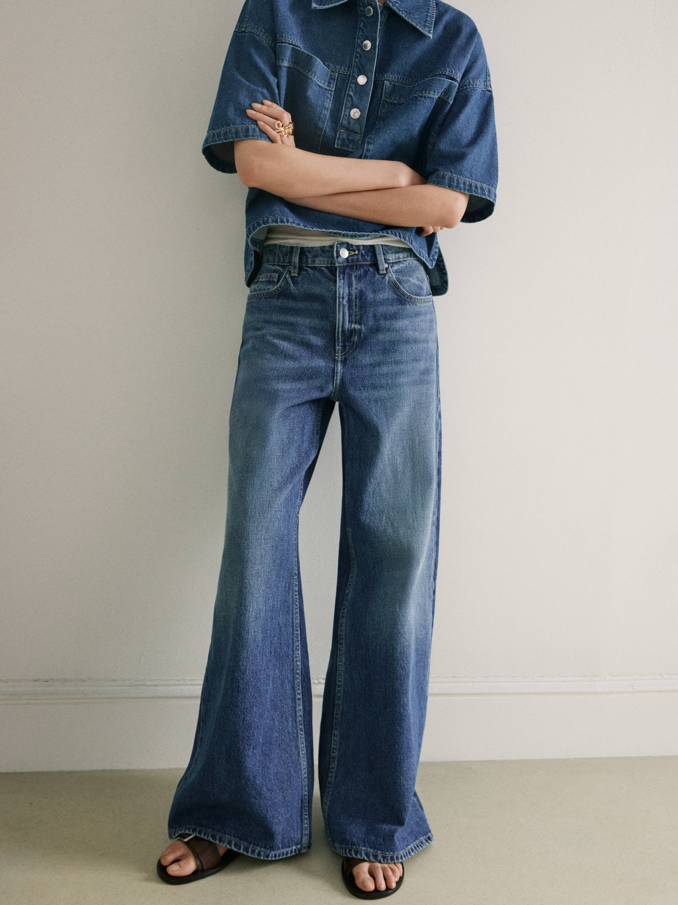 Джинсы MANGO BELLE модель 27087148_TM Фото