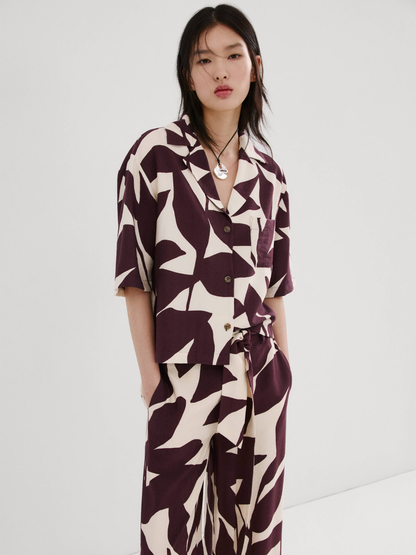 Рубашки MANGO PLUMAS модель 27087144_5 Фото