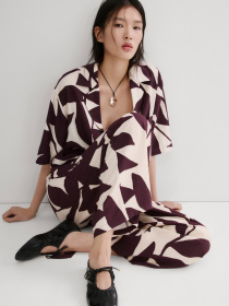 Брюки MANGO PLUMAS модель 27077144_5 Фото