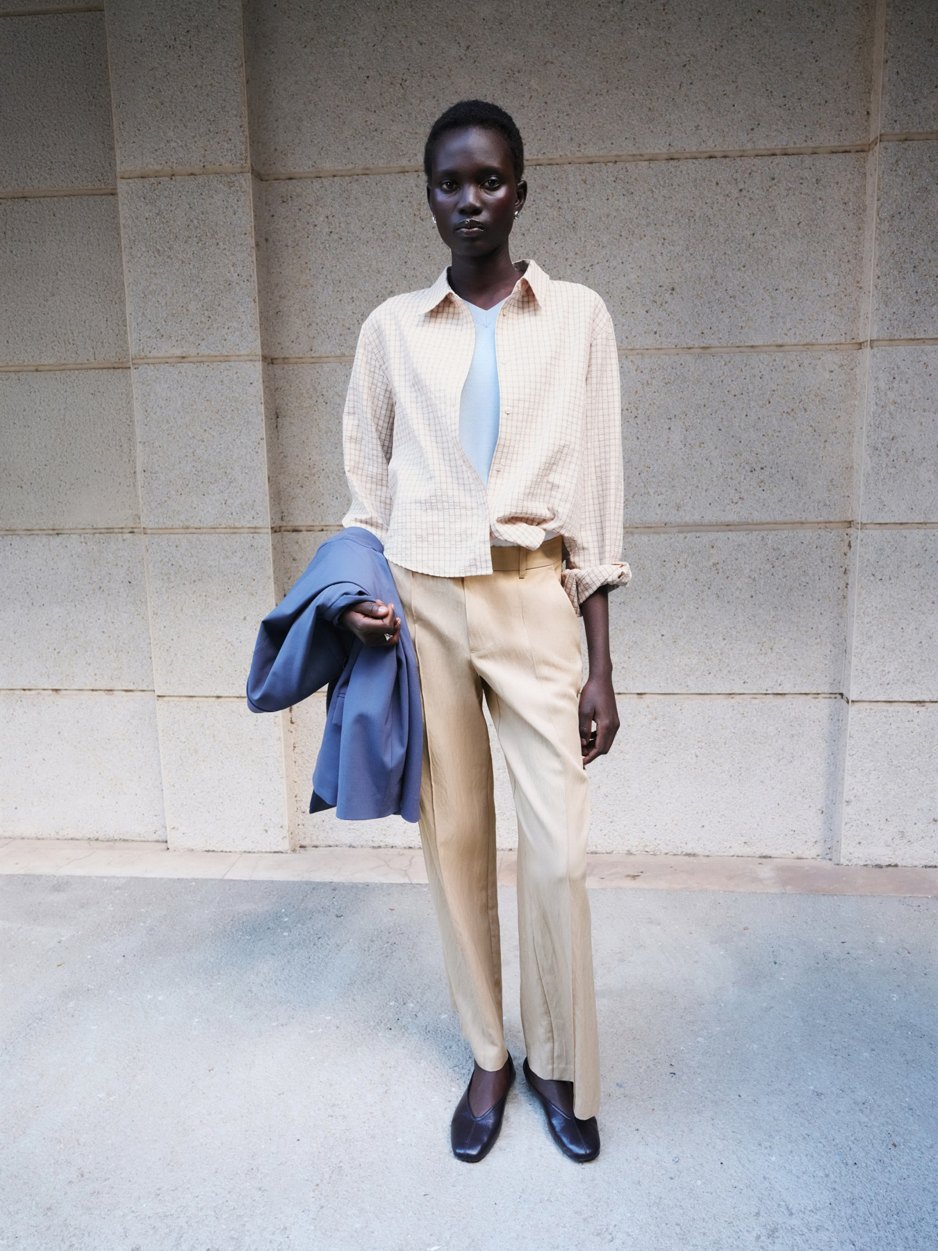 Сорочки MANGO IRUYA модель 27095837_30 Фото