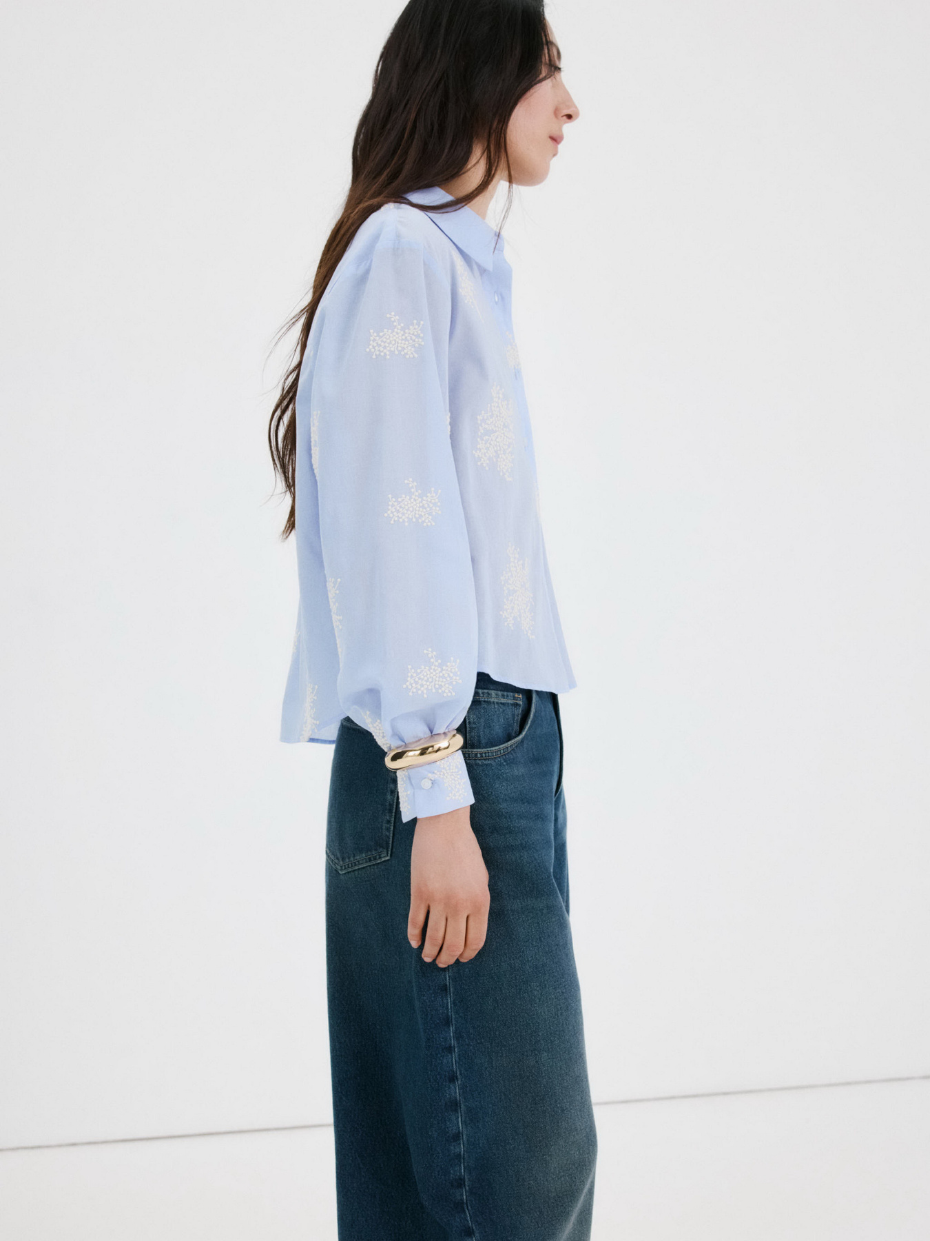 Сорочки MANGO PUCARA модель 27075831_50 Фото