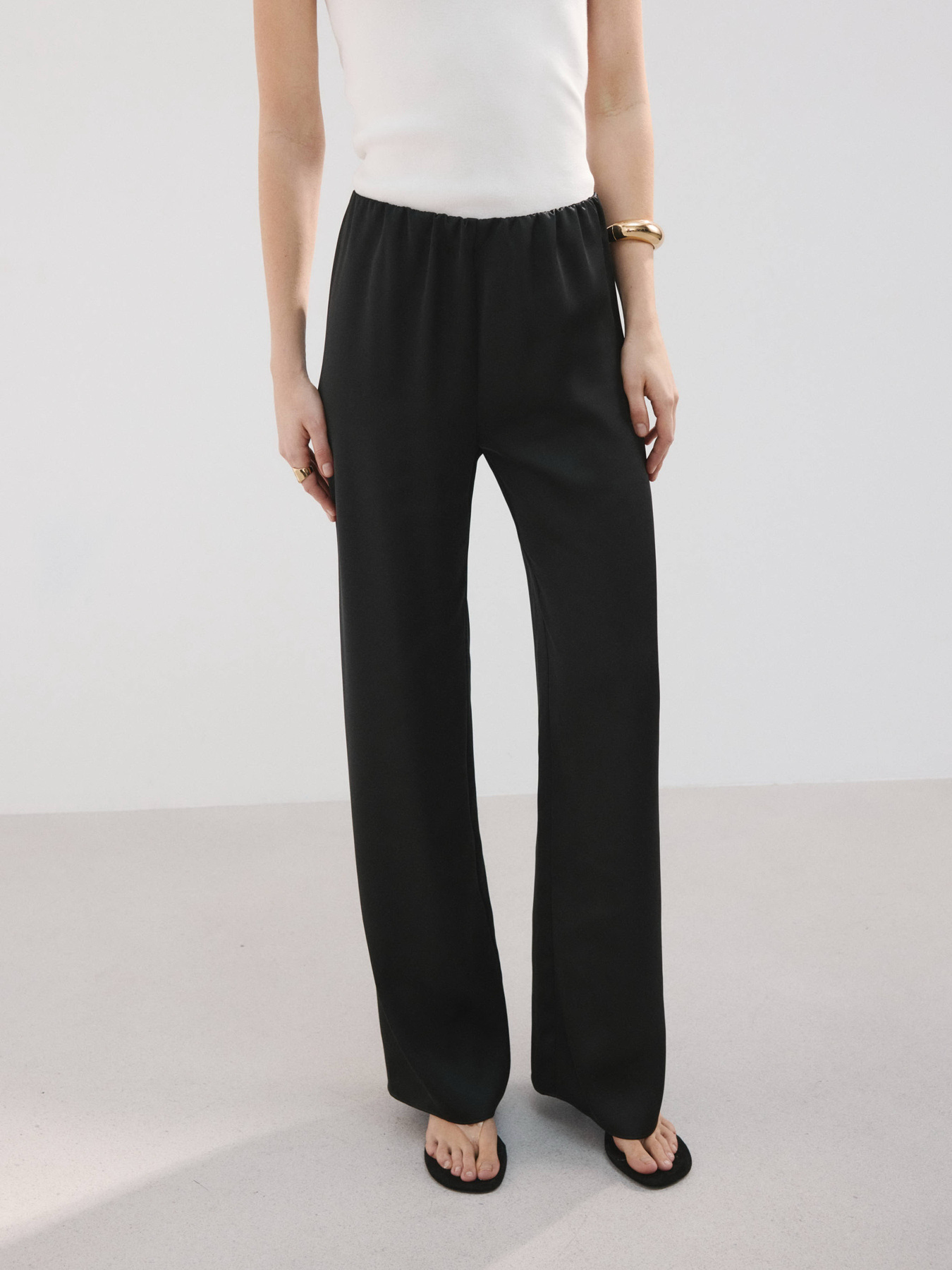 Брюки MANGO LENA модель 27056751_99 Фото