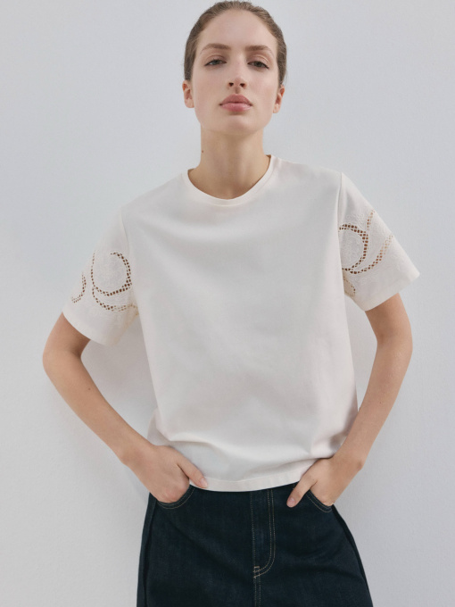 Футболки и поло MANGO PETUNIA модель 27015833_5 Фото