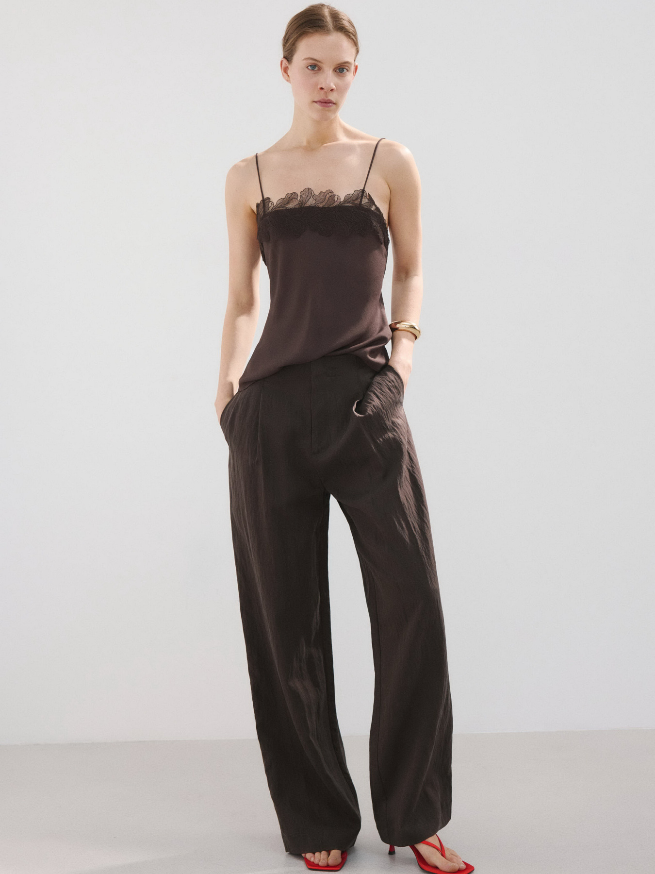 Футболки и поло MANGO LOTUS модель 27077145_32 Фото