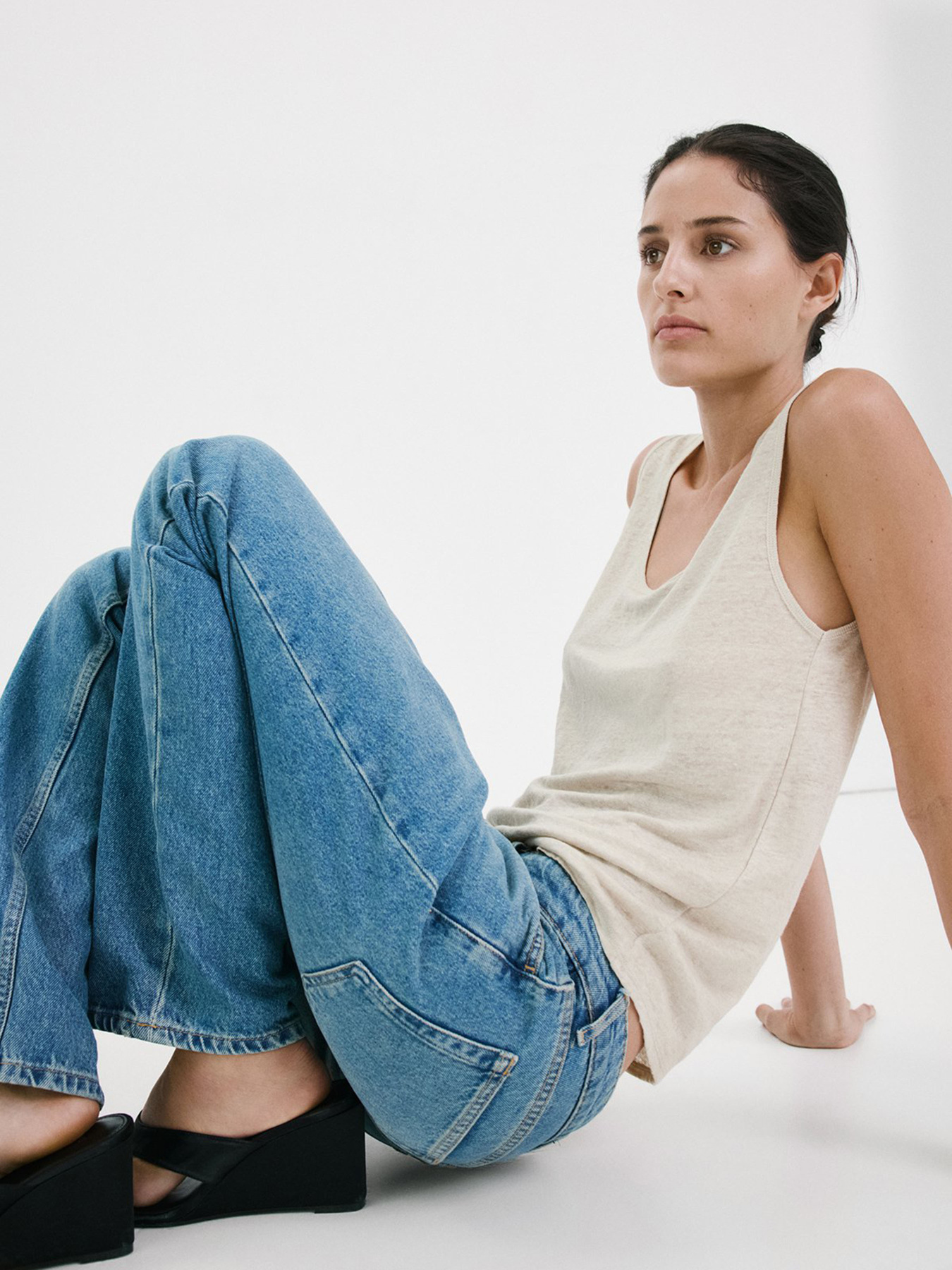 Футболки и поло MANGO LIN модель 27927156_6 Фото