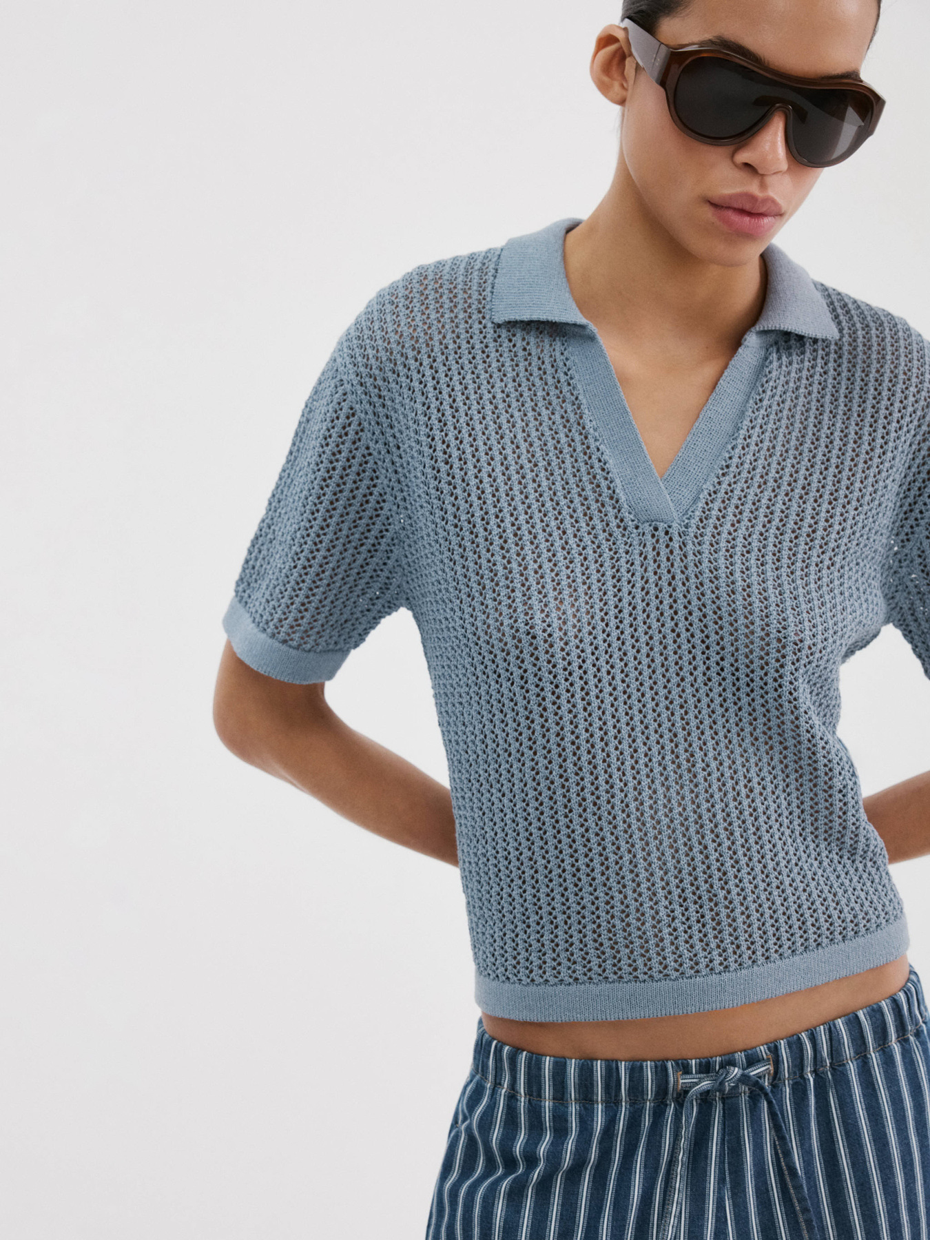 Футболки и поло MANGO ORANGE модель 27005831_50 Фото