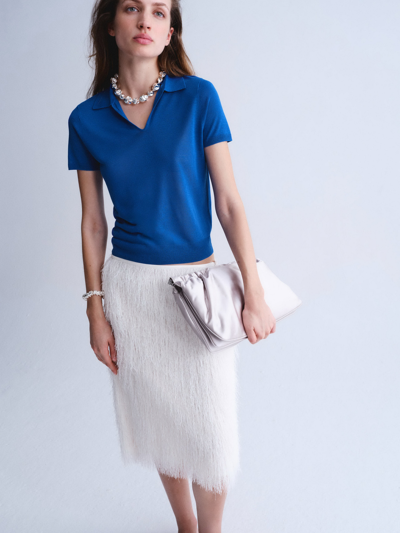 Футболки і поло MANGO LUXON модель 27037165_51 Фото