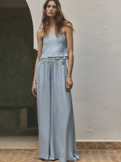 Брюки MANGO AZUR модель 27027946_50 Фото