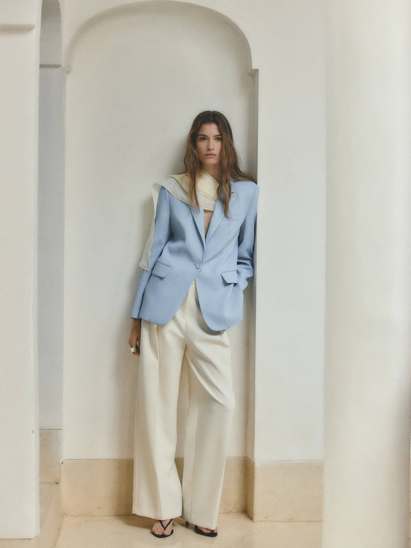 Піджаки MANGO AZUR модель 27067941_50 Фото