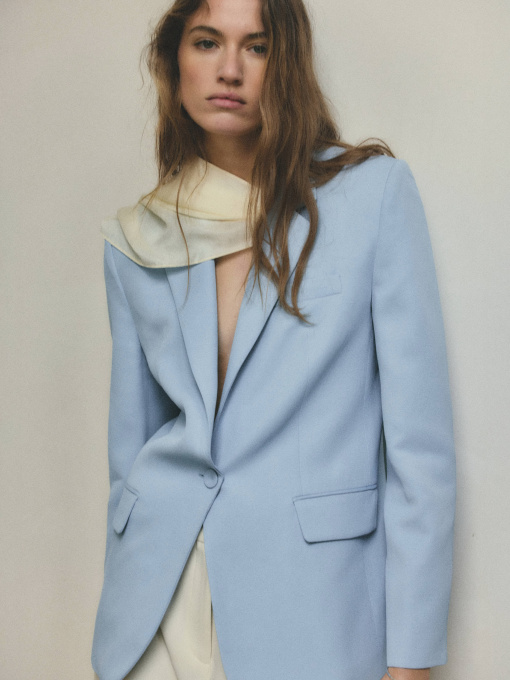 Піджаки MANGO AZUR модель 27067941_50 Фото