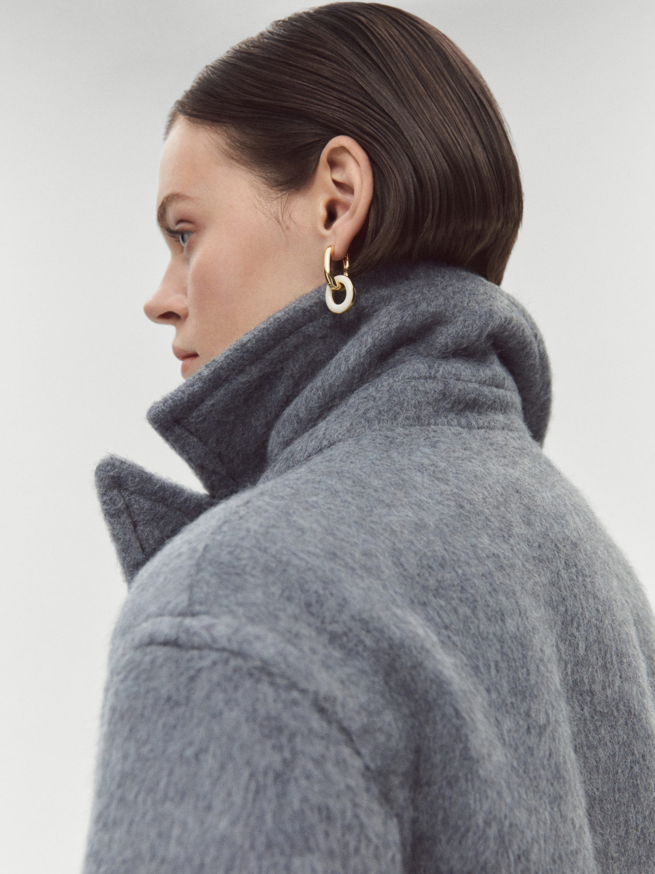 Серьги-гвоздики MANGO модель 67002545_OR Фото