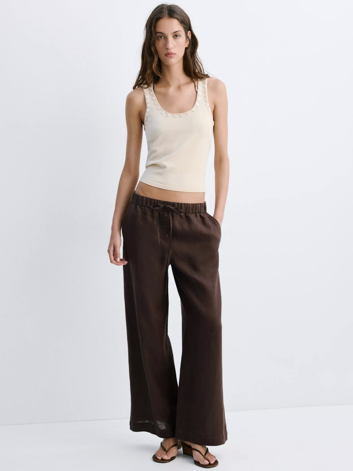 Брюки MANGO SOMA модель 27091349_32 Фото