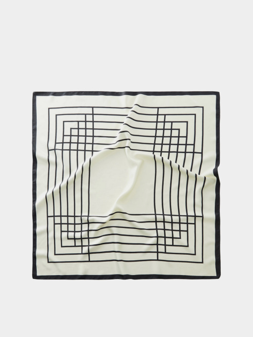 Платок MANGO Geo модель 67042920_5 Фото