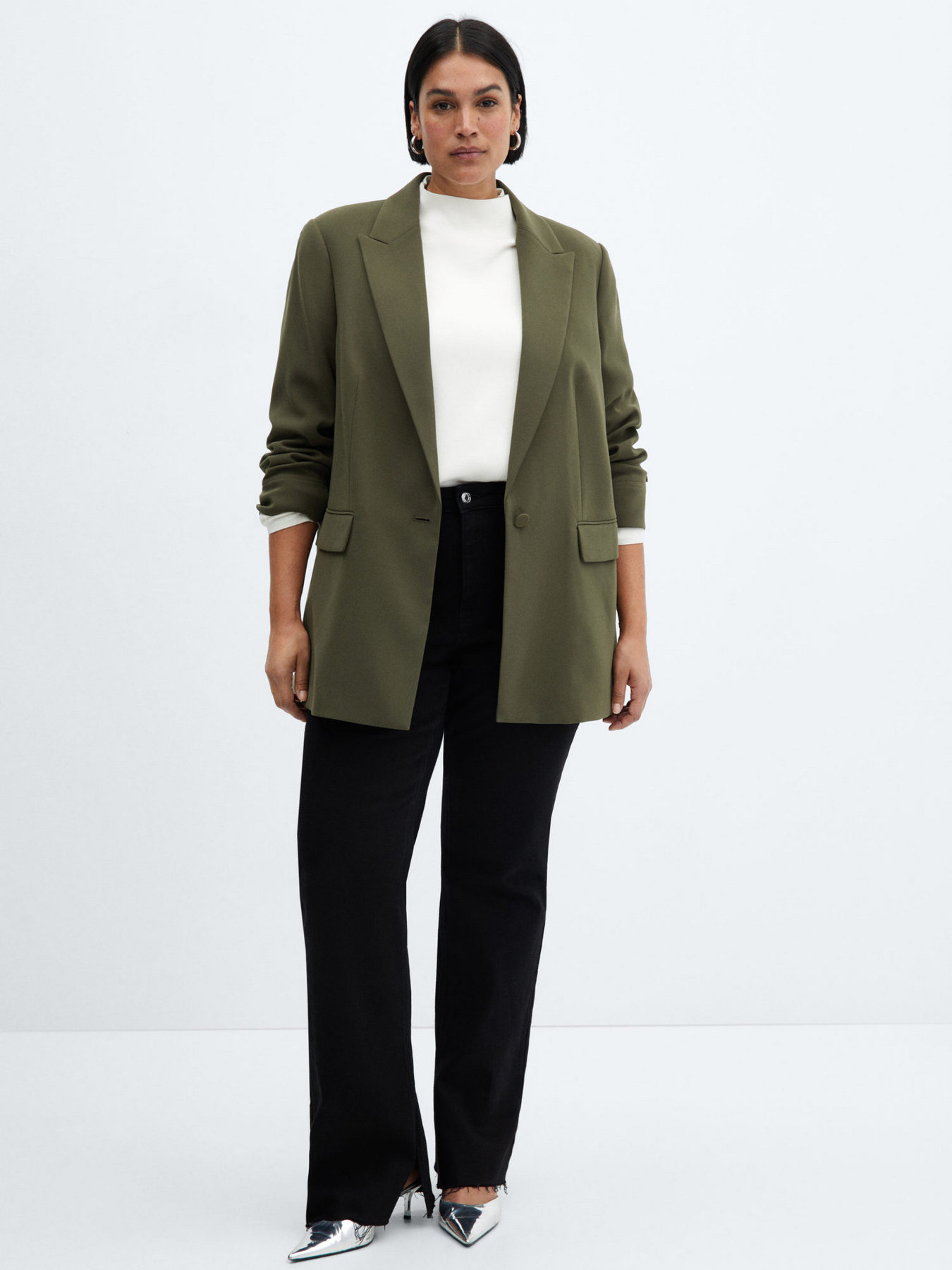 Пиджак MANGO Eleonor модель 67093264_37 Фото