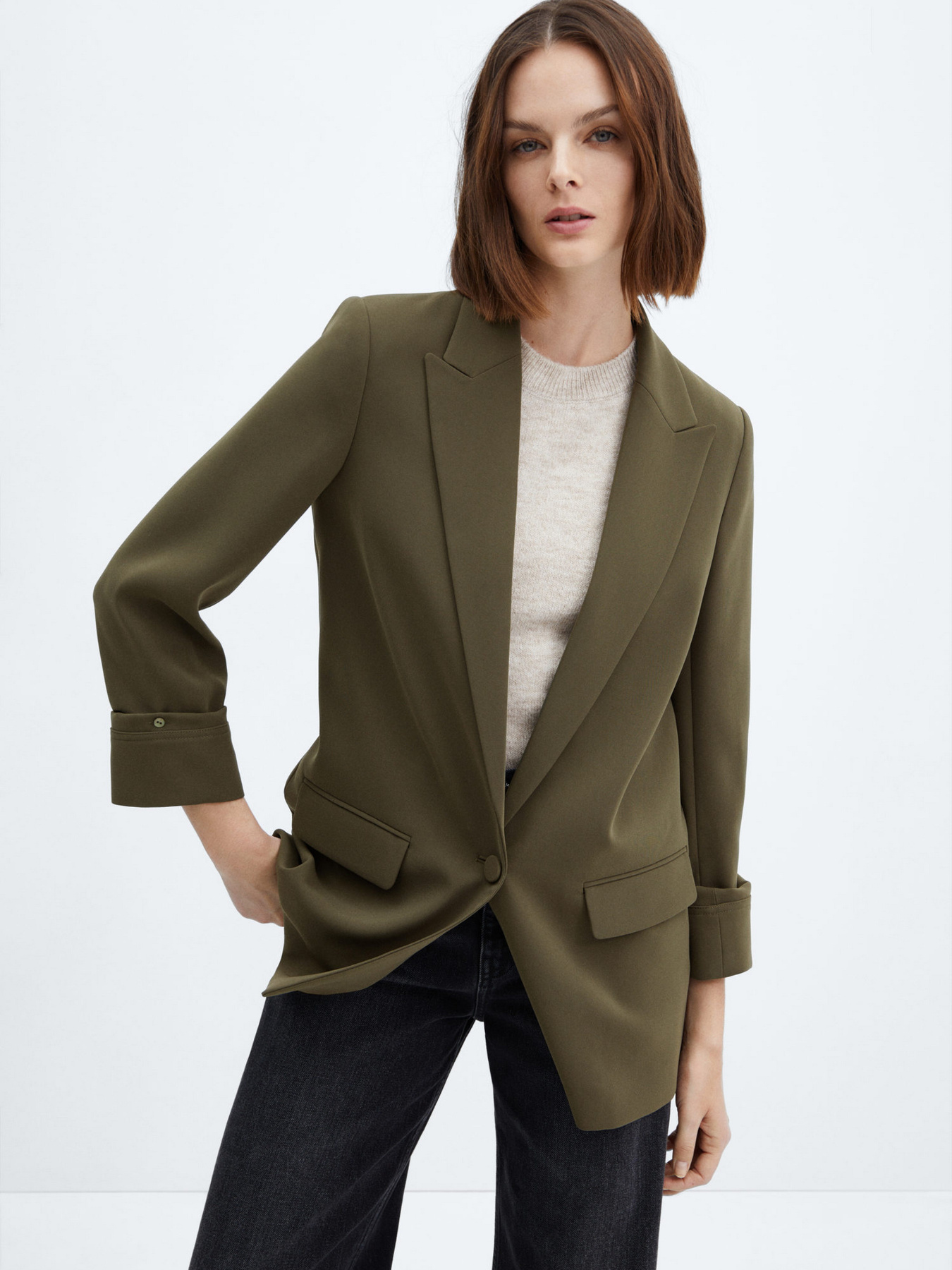 Піджак MANGO Eleonor модель 67093264_37 Фото