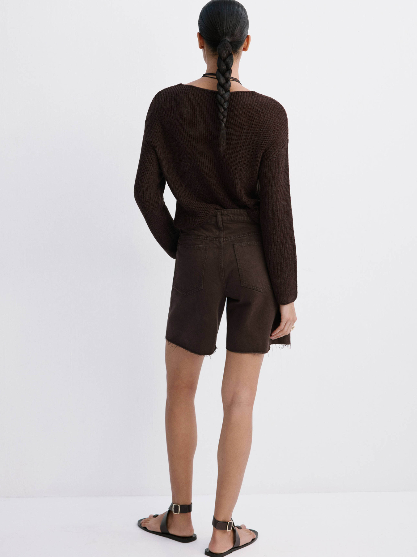 Шорти MANGO ANNE модель 37081370_32 Фото