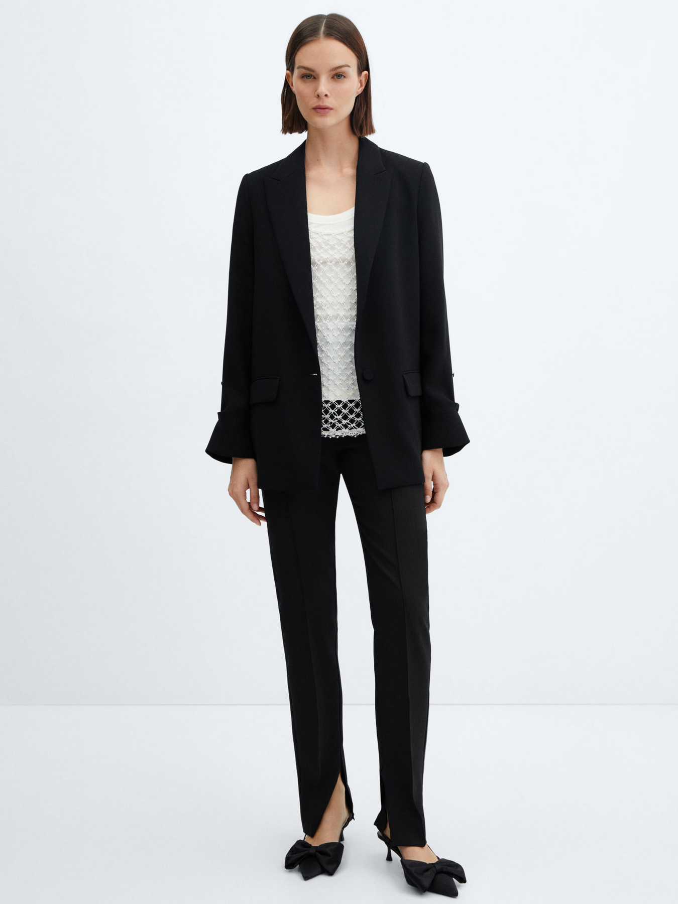 Пиджак MANGO Eleonor модель 67093264_99 Фото