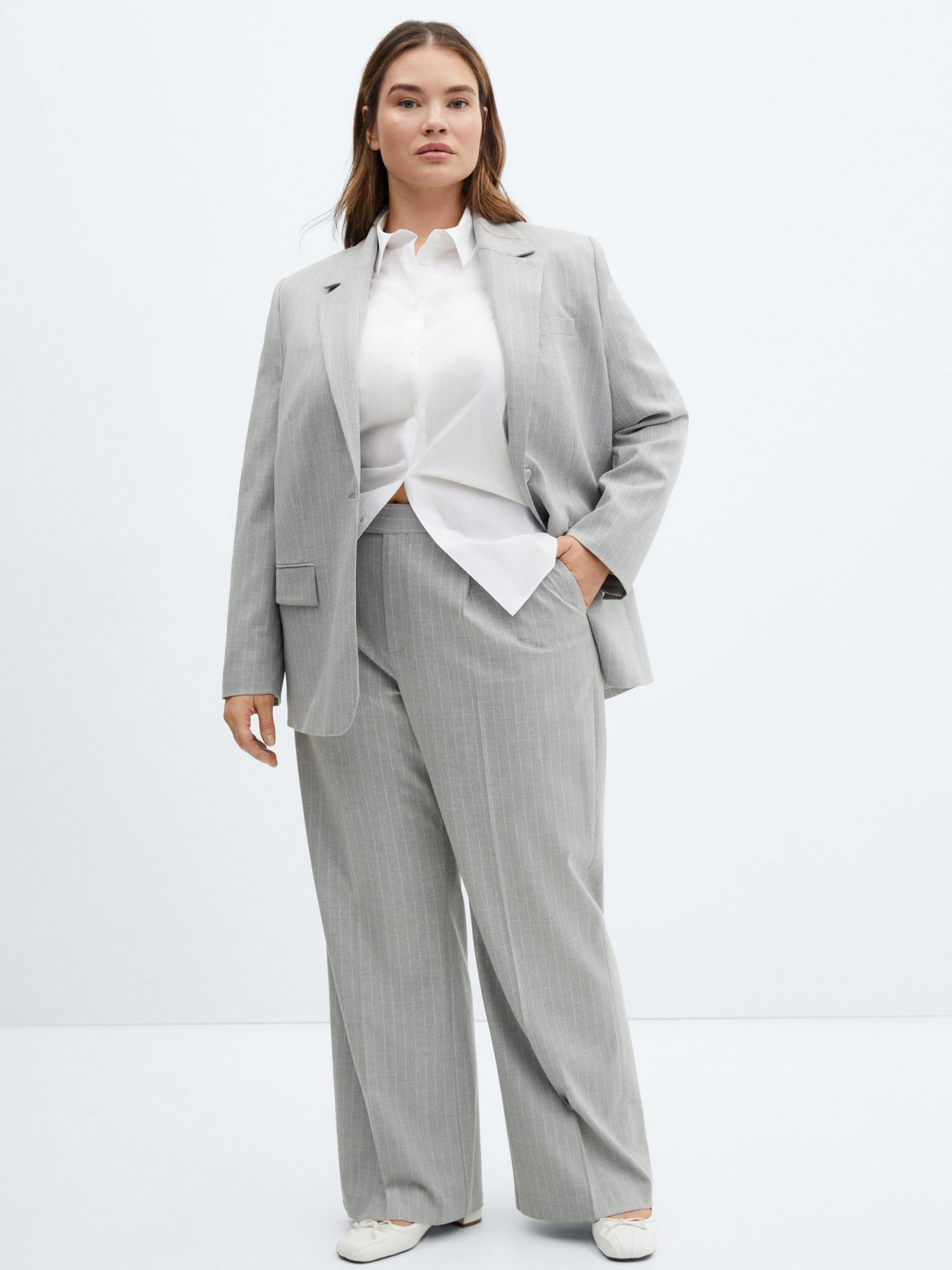 Пиджак MANGO Rayita модель 67084072_94 Фото