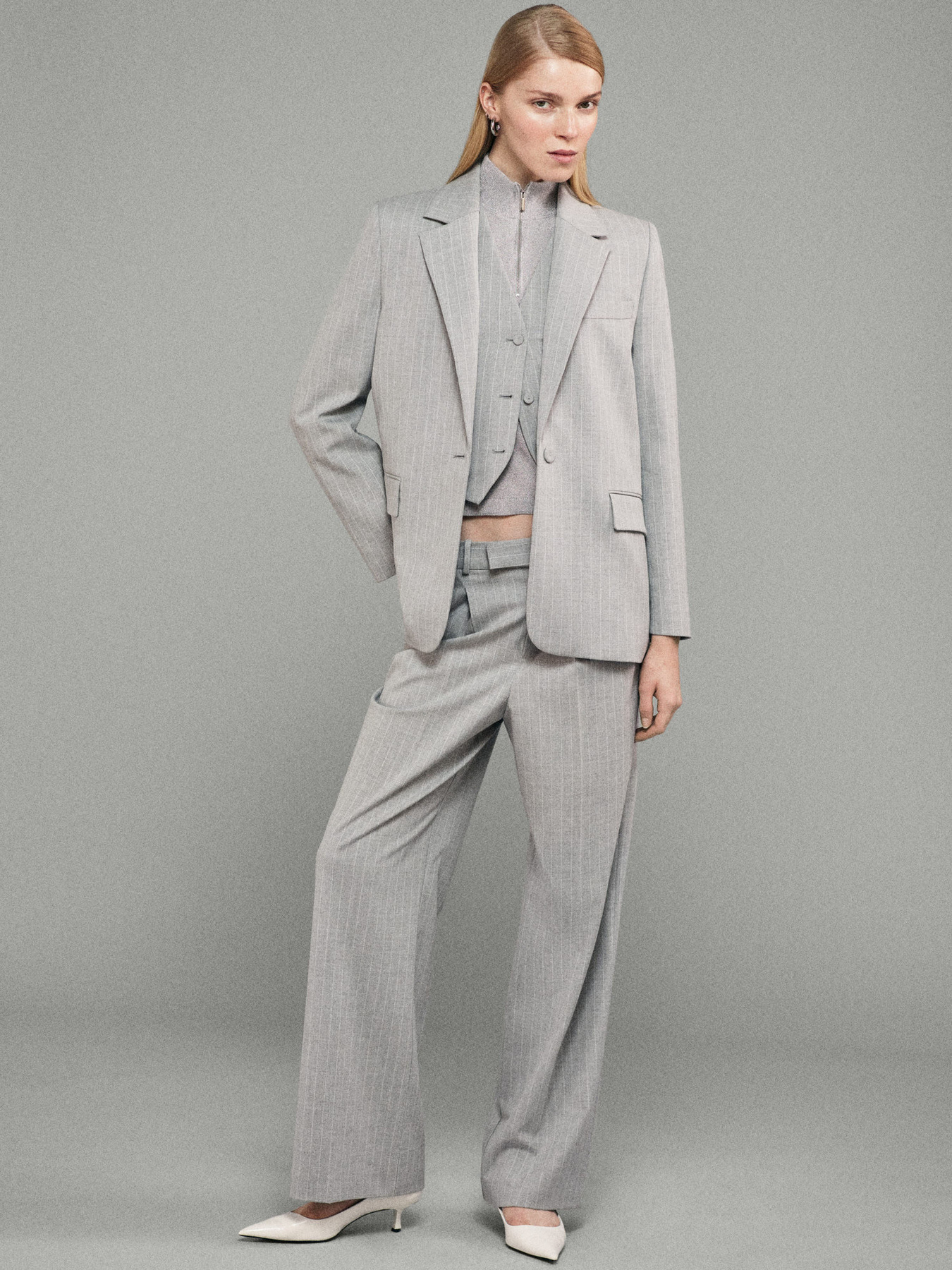 Пиджак MANGO Rayita модель 67084072_94 Фото