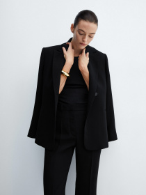 Пиджак MANGO Tortuga модель 67053265_99 Фото