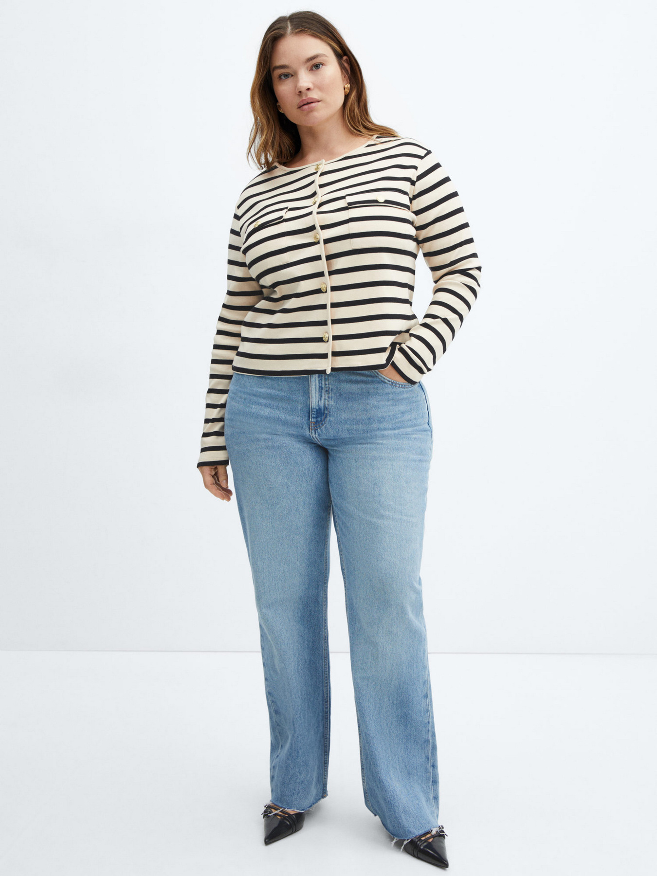 Кардиган MANGO Porto модель 67094036_5 Фото