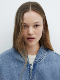 Джинсова куртка MANGO Bombon модель 67054782_TM Фото