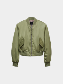 Бомбер MANGO Crush модель 67053262_37 Фото