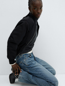 Бомбер MANGO Crush модель 67053262_99 Фото