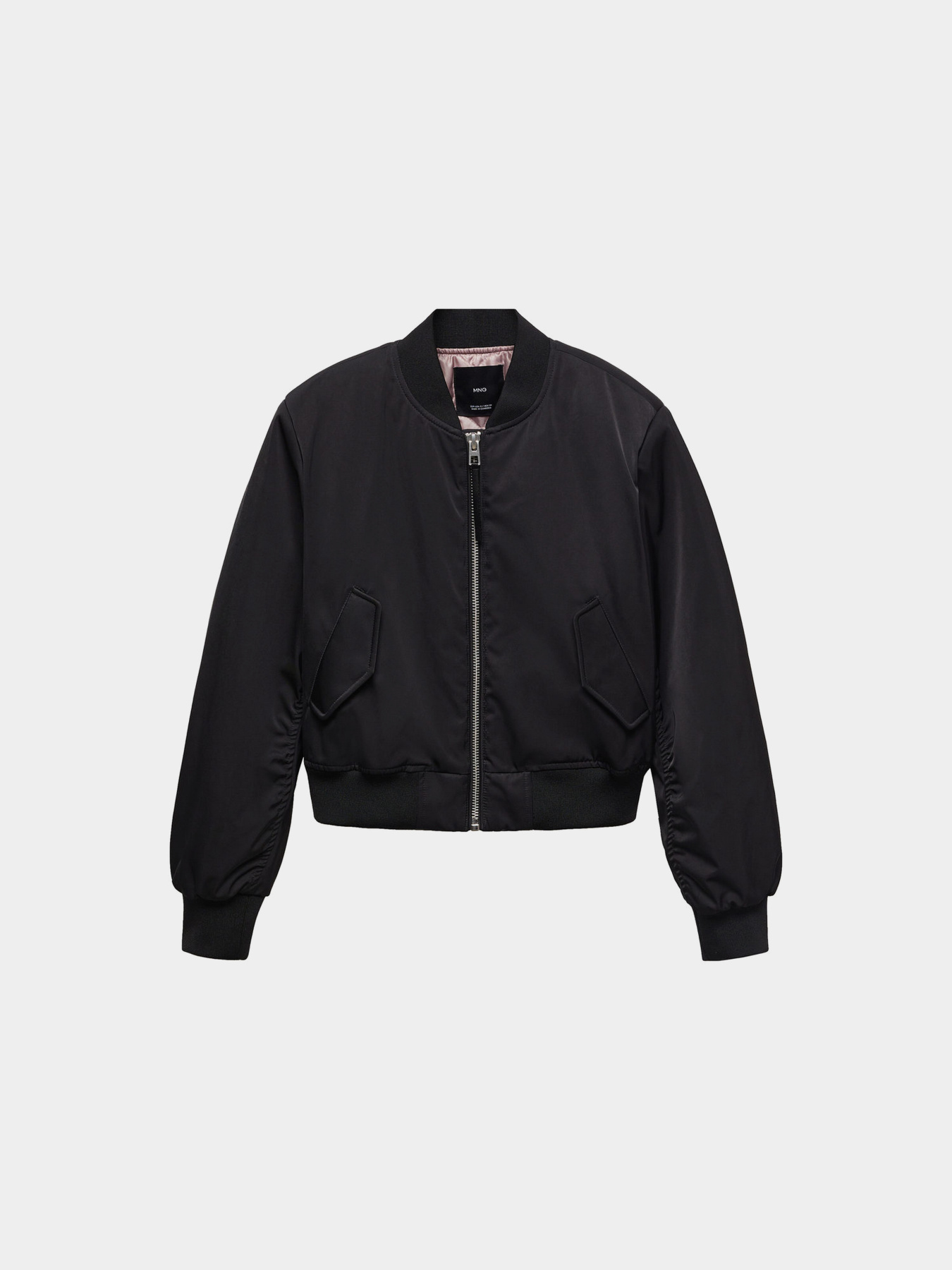 Бомбер MANGO Crush модель 67053262_99 Фото