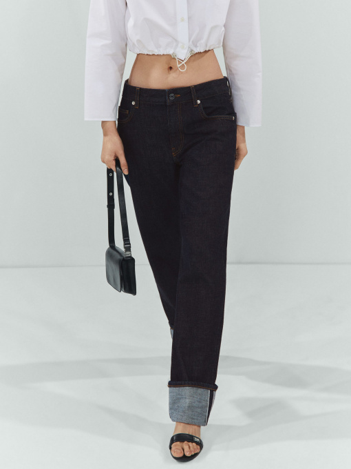 Прямые джинсы MANGO Hanne модель 67023700_TS Фото