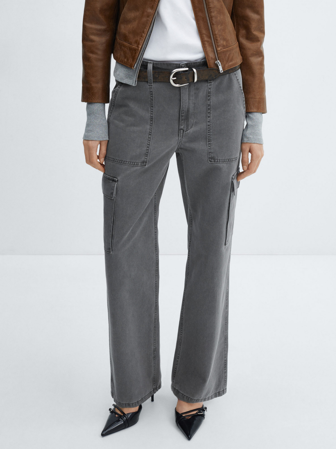 Карго MANGO Lara модель 67004031_95 Карго MANGO Lara модель 67004031_95 Фото