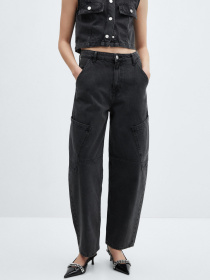 Джинсы мом MANGO Talia модель 67024034_TU Фото