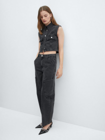 Джинсы мом MANGO Talia модель 67024034_TU Фото