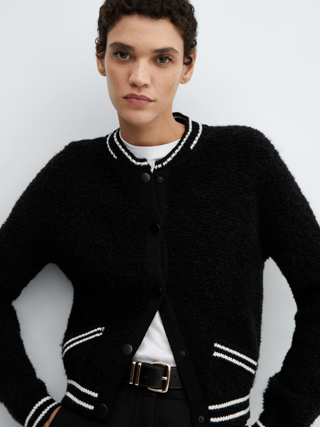 Кардиган MANGO Bruna модель 67034063_99 Фото