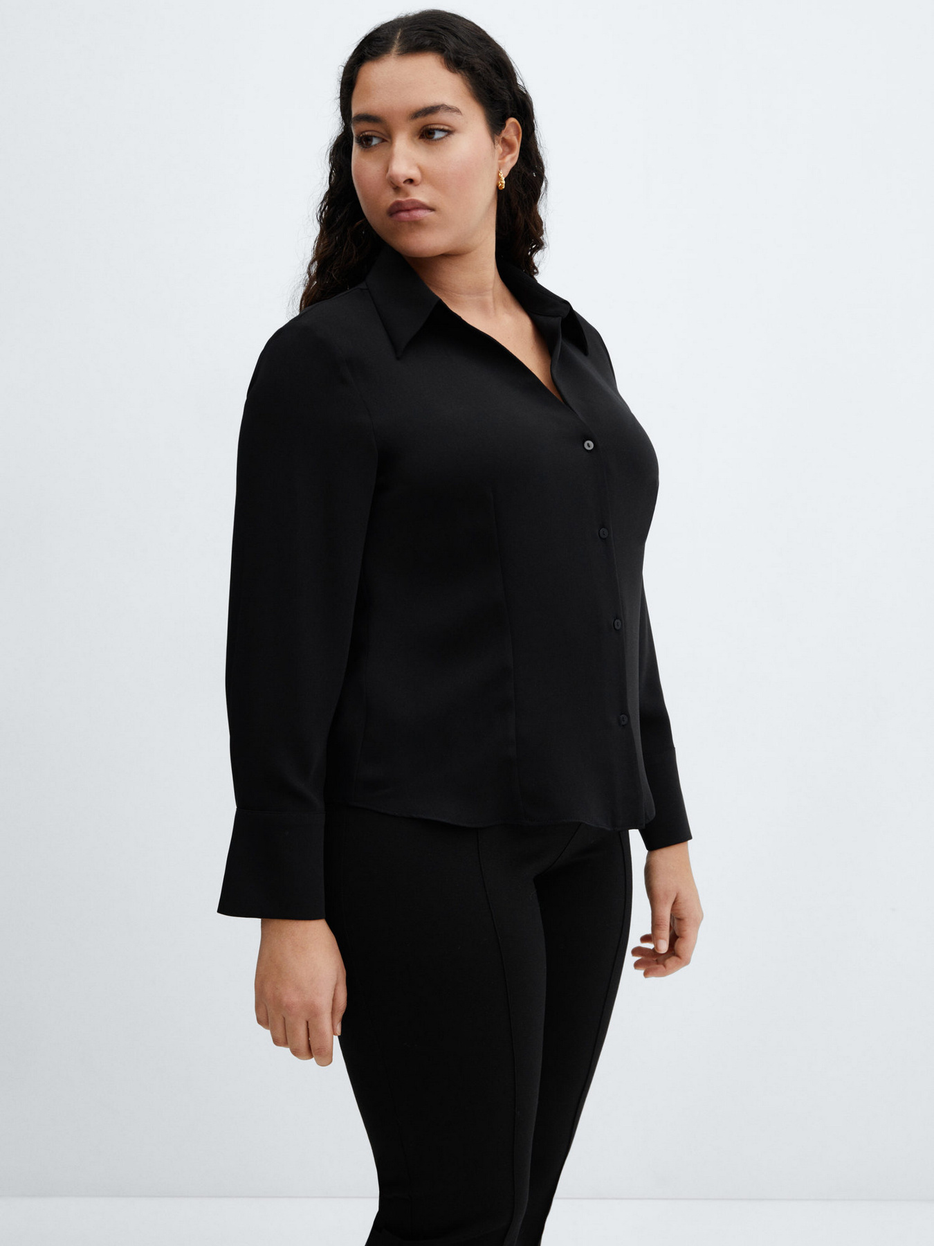 Сорочка MANGO Ochi модель 67073262_99 Фото